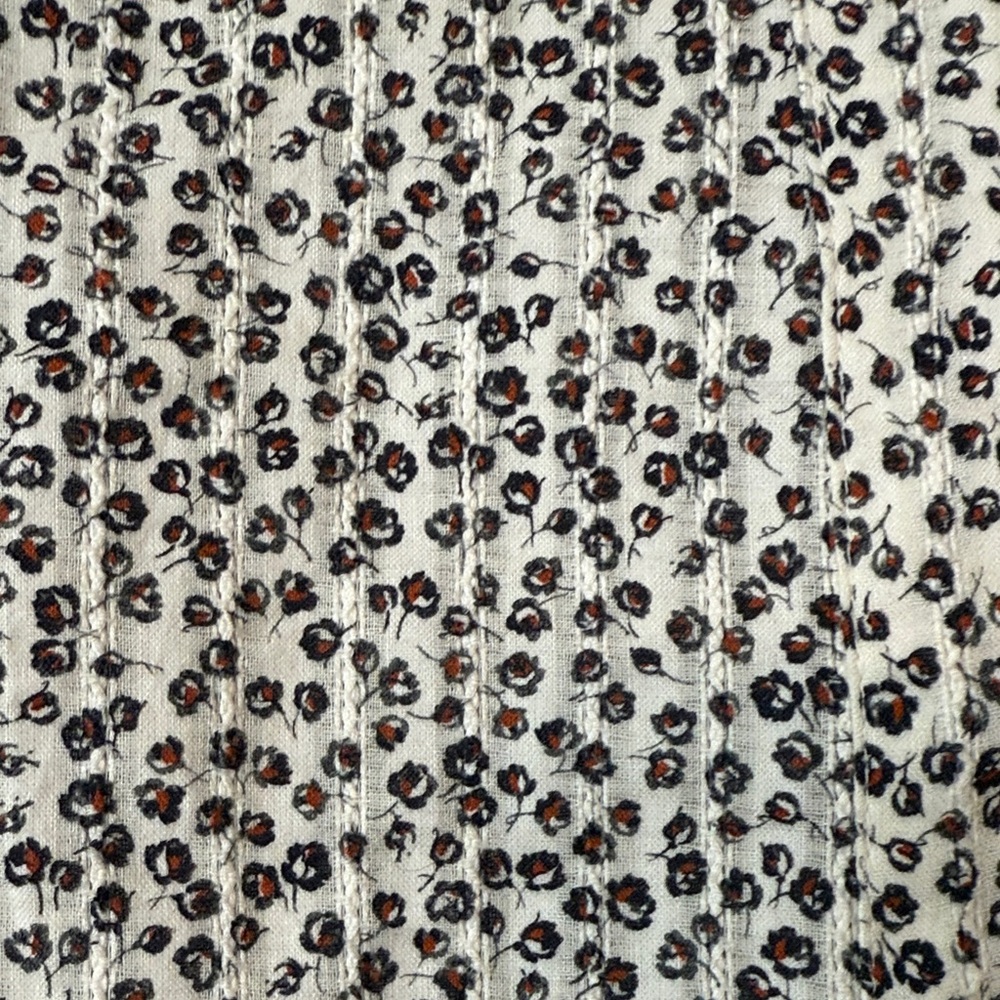 Pilcro Black and White Floral Blouse - Picture 2 of 6